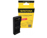 Patona Smart Dual LCD USB Charger for Sony F550 F750 F970 FM50 FM500HA1