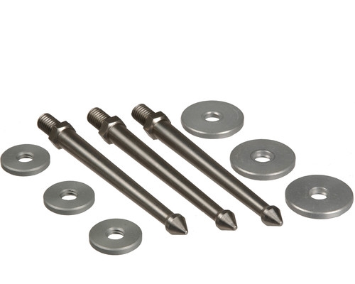 Kit de 3 embouts de trépied Gitzo, acier inoxydable