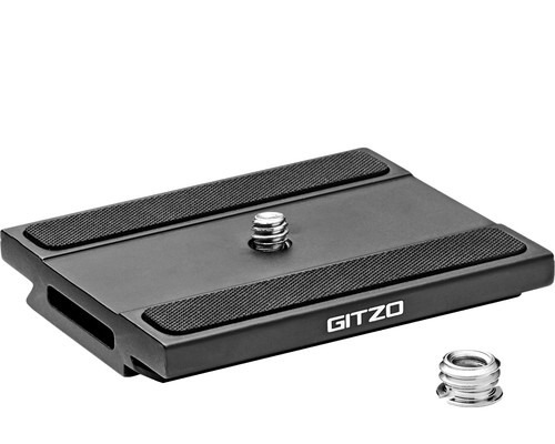 Gitzo Piastra Qr D con inserti in gomma