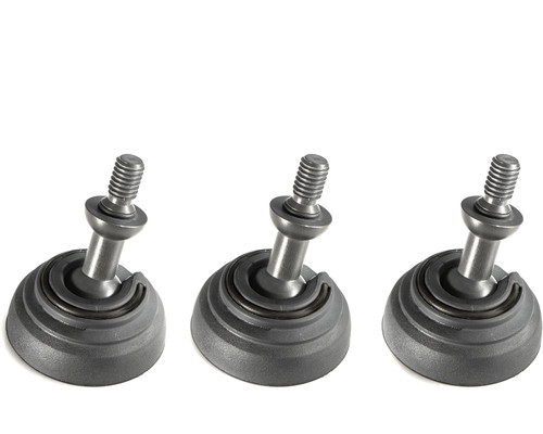 Grands pieds Gitzo, 50 mm, lot de 3