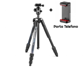 Manfrotto Element MII 4 MOBILE BT 4 SEZ. NERO ALL. MKELMII4BMB-BH