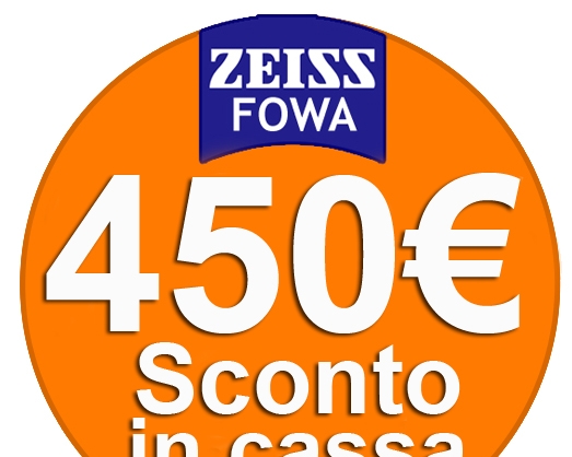 Sconto in cassa â‚¬450