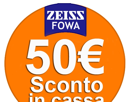 Sconto in cassa â‚¬50