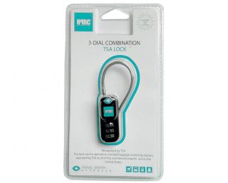 HPRC - hprc 3-dial tsa combination lock with flexible easy cable