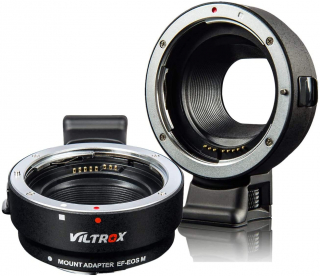 Viltrox adattatore autofocus Canon EF su Canon EF-M