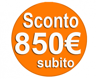 Sconto subito 850 euro