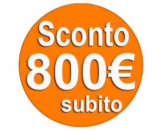 Sconto subito €.800