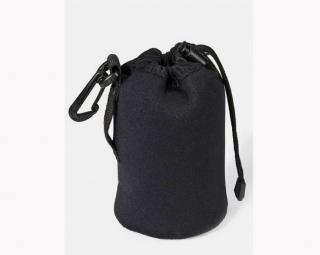 LENS POUCH M WIDE BLACK