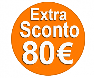 Sconto extra subito €. 80