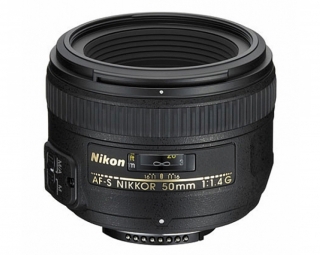 NIKON OB. 50mm F/1,4 G AF-S  Gar. Nital