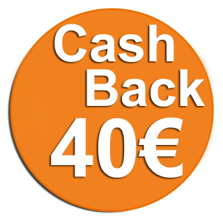 Cash Back Sony 40 euro