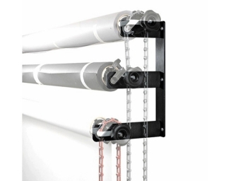 Manfrotto - gancio triplo a muro B/P H-Coppia 045