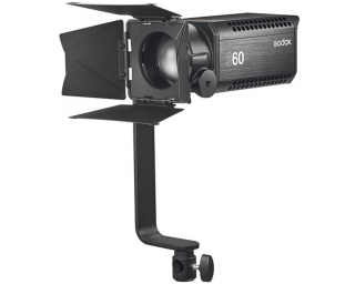 Godox S-60 Illuminatore LED Fresnel da 6° a 55°
