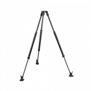 Manfrotto Treppiede 635 Fast Tubo Singolo Fibra di Carbonio