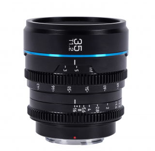 Sirui ob. 35mm T1.2 S35 APS-C Nightwalker Manual Focus Cine Lens (E-Mount Black)