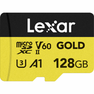 Lexar 128 gb Micro SDXC Gold UHS-II V60 U3 A1