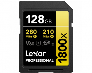 LEXAR 128GB Lexar Professional 1800x SDX UHS-II