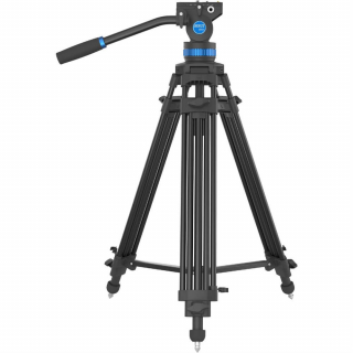 Sirui - Treppiede broadcast entry leverl con testa livellante SH-15