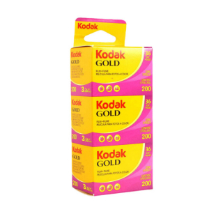 Kodak Gold 200 iso 36 pose, 3 Rullini