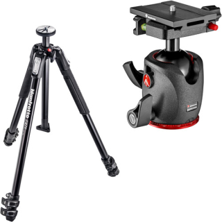 Manfrotto MT190X3 con Ball head Q6