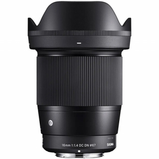 Sigma OB. 16mm F/1.4 DC DN Contemporary Canon RF Mount