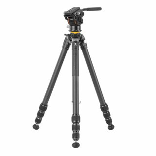 Vanguard Veo 5 264CV14 - Treppiede video in carbonio, testa Veo PV-14
