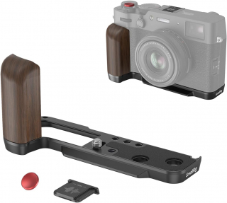 SmallRig Wooden L-Shape Grip for FUJIFILM X100VI / X100V (Black) 4805