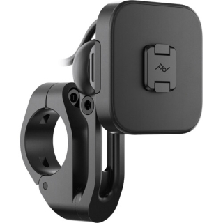 Peak Design - Mobile Motorcycle Mount Bar Mount v2: Charging Black - CON ANTIVIBRAZIONE