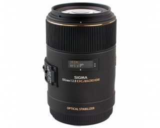 SIGMA OB. 105 F/2,8  MACRO EX  DG  OS HSM X CANON AF