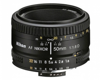 Nikon Ob. 50mm f/1,8 f/1,8 D AF -NOLEGGIO- Matr. 3602013
