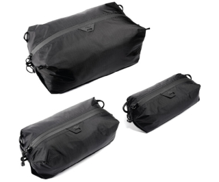 Peak Design Ultralight Mesh Packing Cube BUNDLE XXS-XS-S Black