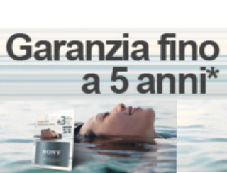 Sony Di-Card Estensione Garanzia +3 anni x prod. digital imagin di sony