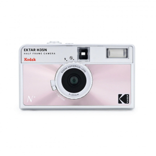 Kodak Ektar H35-N Half Frame Film Camera Analogica RK0306 Striped Glazed Pink