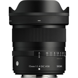 Sigma ob. 15mm F/1.4 (C) DC (Fujifilm X)