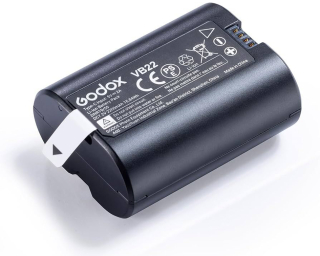 Godox VB-22 Batteria Godox V1 Mid e V480 2200 mAh carica Usb-c