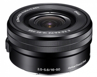 Sony SELP1650 camera lens