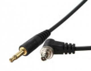 Phottix 3. male to locking PC sync cord 40 cm