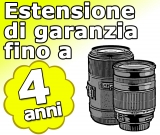 Garanzia fino 4 Anni per Obiettivi fino â‚¬9000