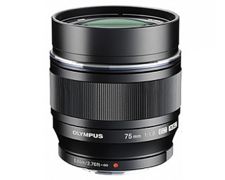 OLYMPUS OB. 75 MM 1,8 DIGITAL BLACK