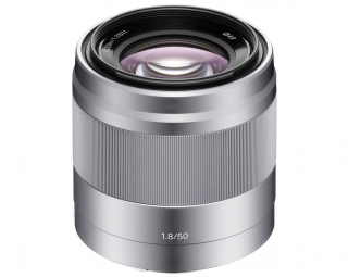 Sony SEL50F18 camera lens