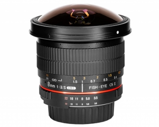Samyang Ob. 8mm F/3,5 UMC CS II per Sony E-Mount