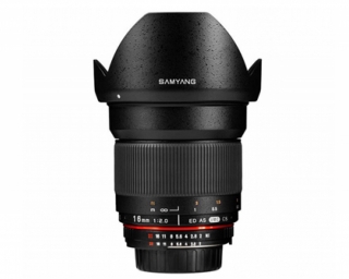 Samyang Ob. 16mm F/2,0 per Fuji X