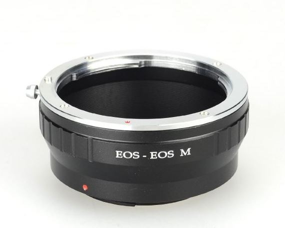 Adapter EOS-EOS M - Manual focus lens mount adapter