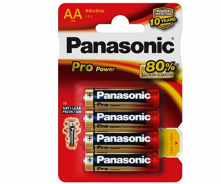 Panasonic stilo PRO power AA alkaline 4pz. GOLD