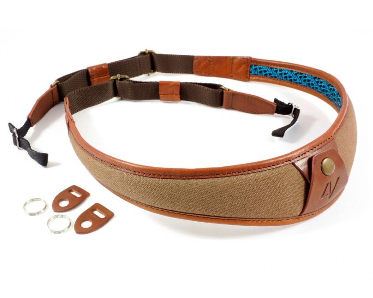 4V Design - ALA Tracolla Large Brown/Brown