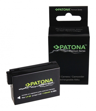 Batteria Canon LP-E8 Patona Premium compatibile 1140mAh