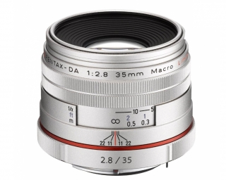 Pentax Obiettivo HD DA, 35 mm, Macro F/2.8, Edizi.Limitata, SILVER