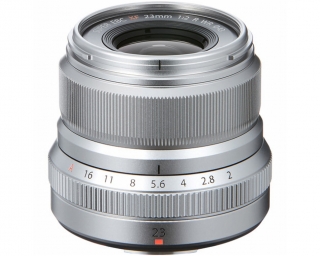 Fujifilm Fuji Fujinon ob. XF 23mm F/2 R WR Silver