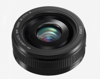 PANASONIC LUMIX G Ob. 20 mm f 1,7 II Asph. Black