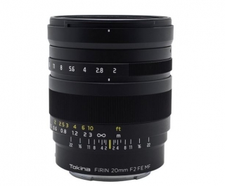 TOKINA Ob. Firin 20mm f/2.0 FE MF per Sony E-mount